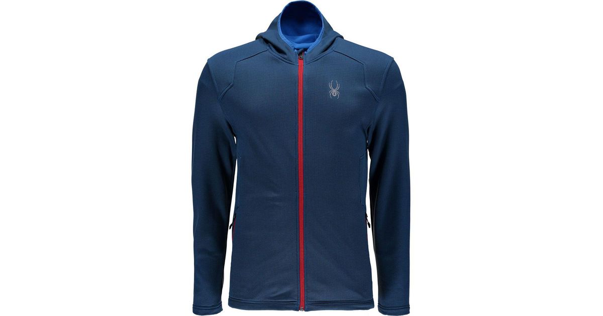 spyder chambers full zip fleece jacket