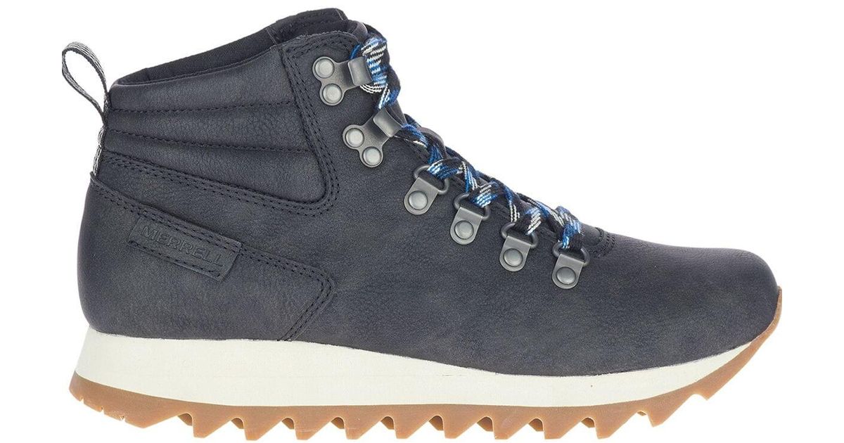 Merrell Leather Alpine Hiker Boot in Black Lyst