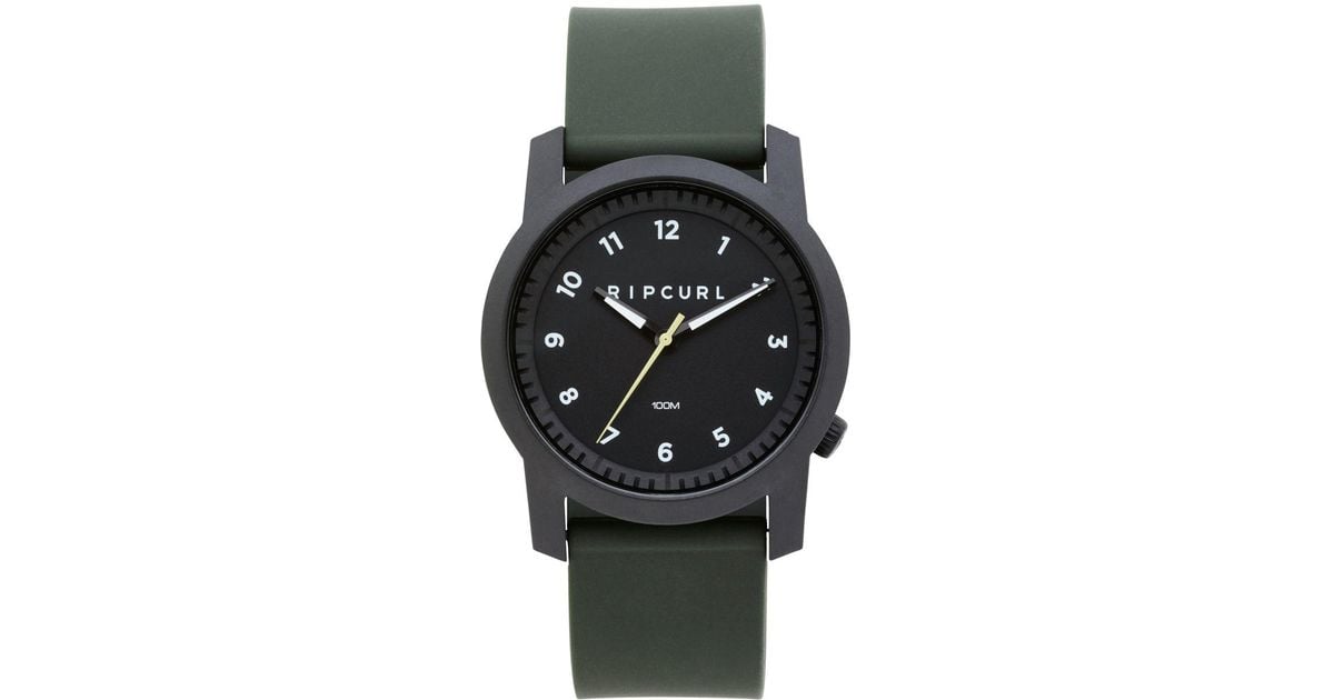 rip curl cambridge silicone watch