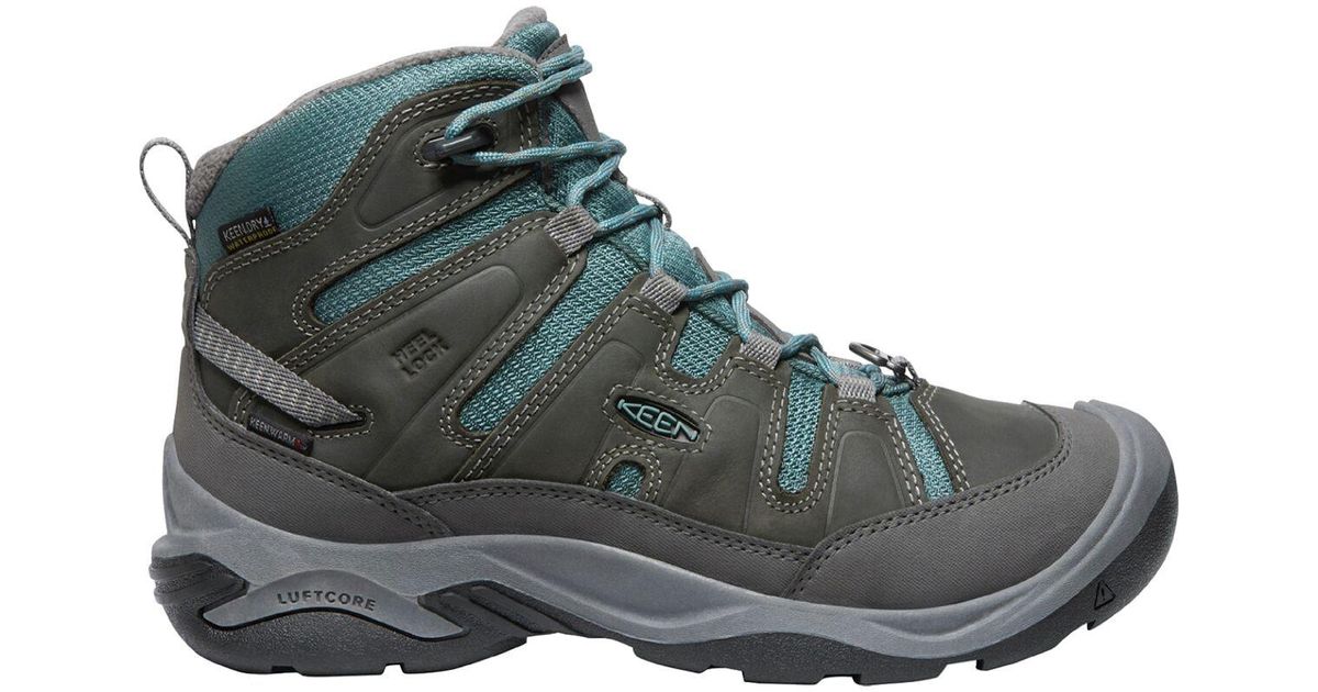 Keen Circadia Polar Mid Hiking Boot in Gray Lyst