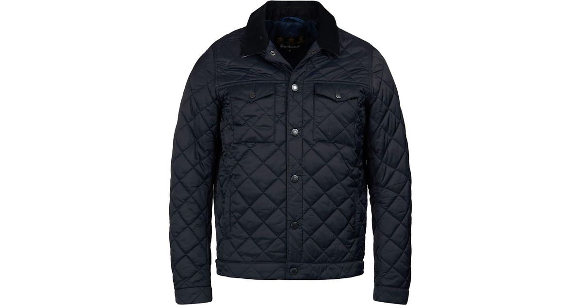 barbour pardarn quilted jacket