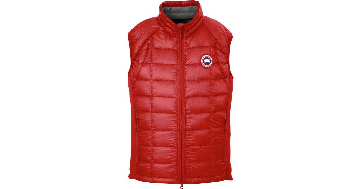 canada goose hybridge lite vest red canada goose hybridge lite vest red