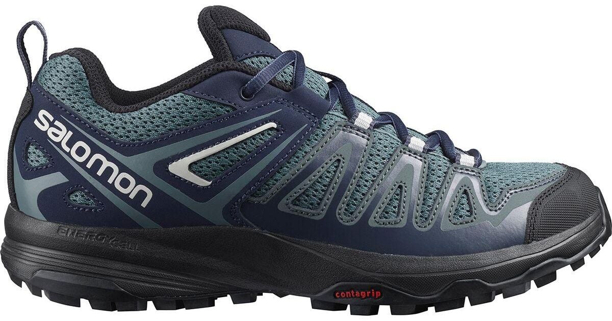 Salomon Rubber X Crest Hiking Shoe in Blue Lyst