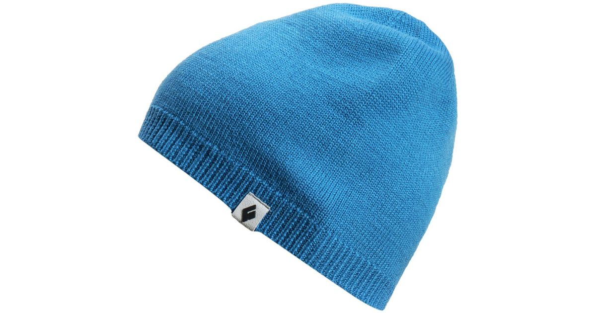black diamond merino beanie
