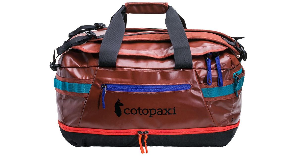 COTOPAXI Allpa 50l Duffel Bag in Rust (Red) for Men | Lyst
