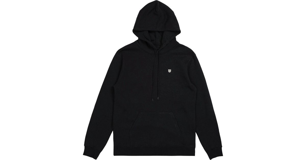 brixton black hoodie