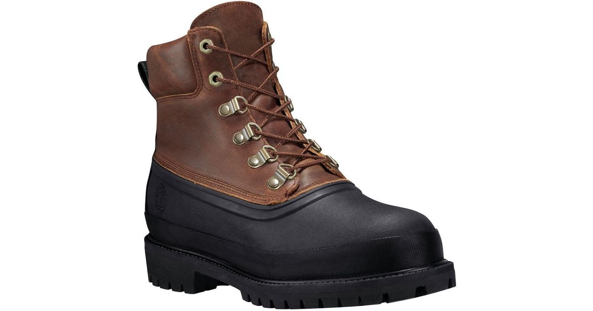 timberland icon rubber toe winter boot