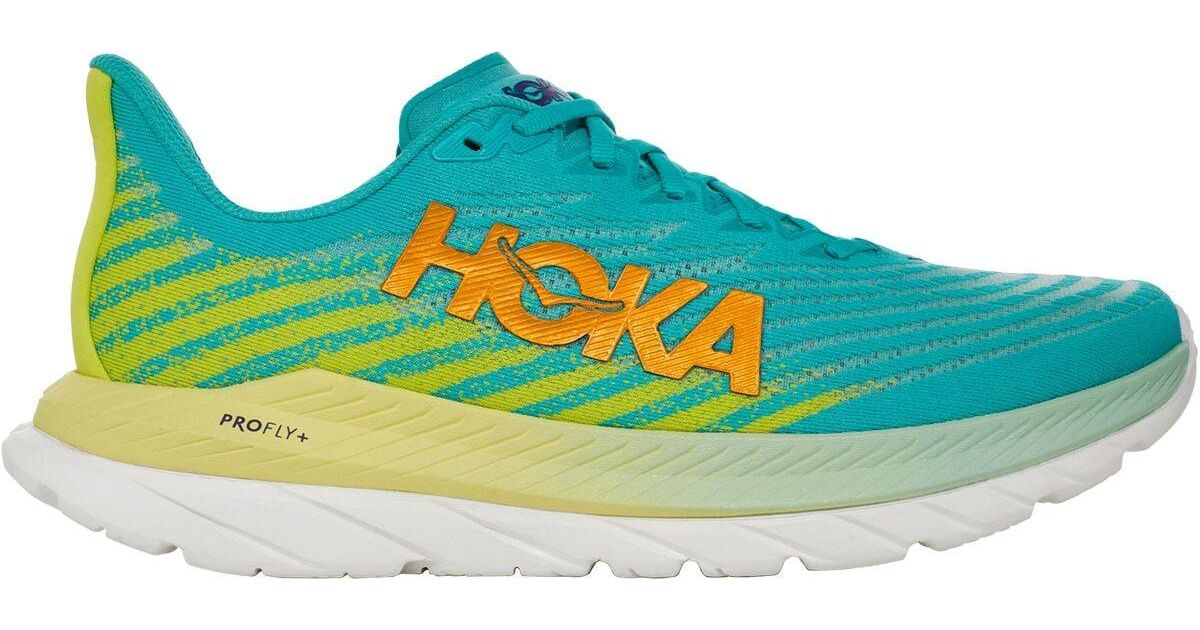 Hoka One One Mach 5 Running Shoe in Blue for Men | Lyst