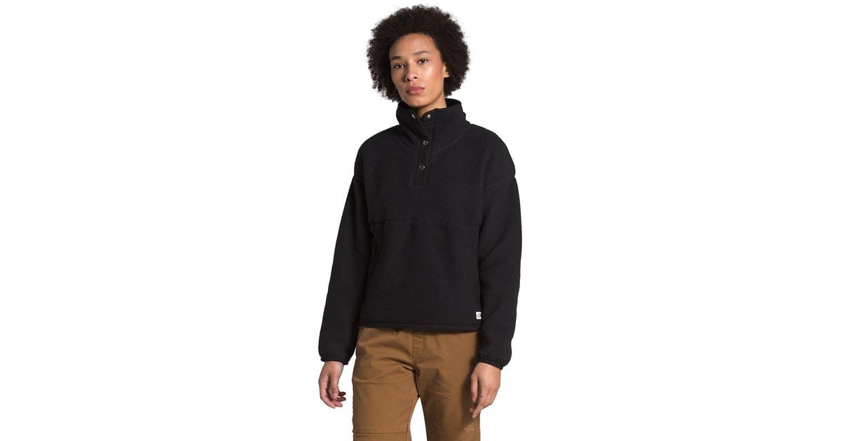 the north face cragmont fleece black