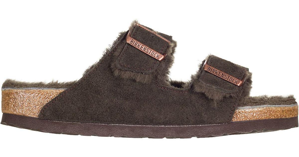 birkenstock arizona shearling lined