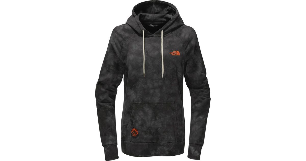 tie dye north face hoodie