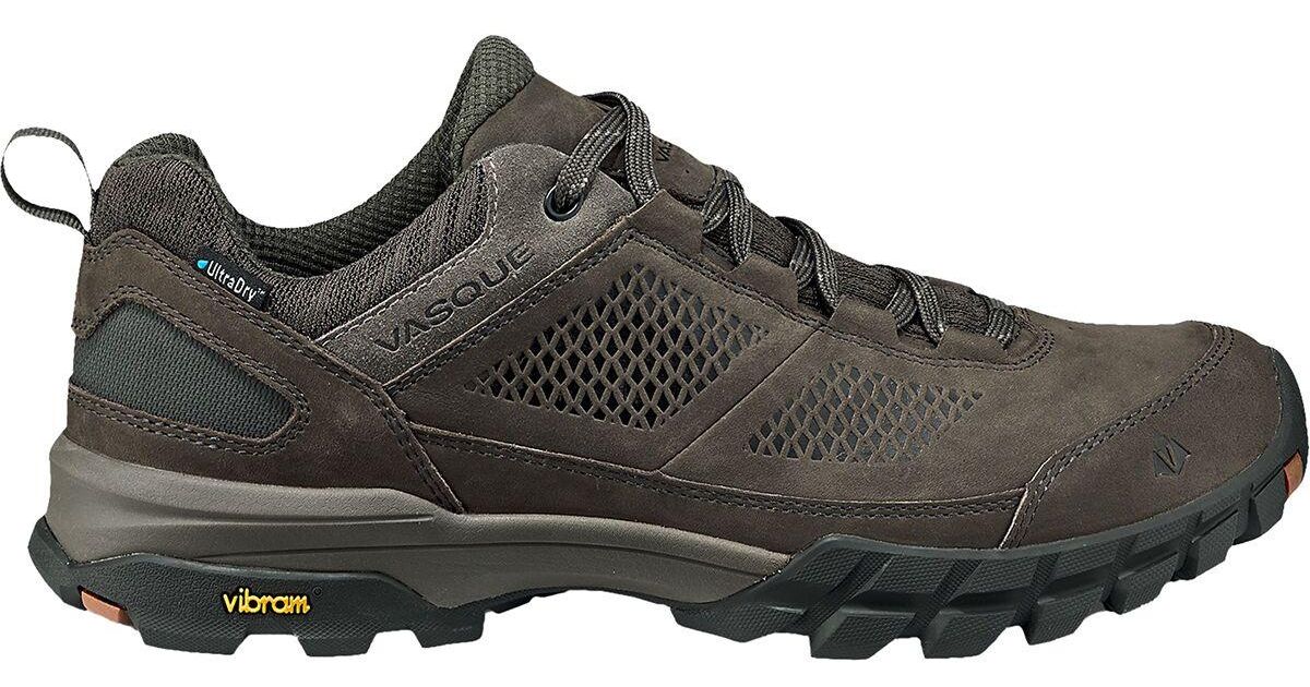 Vasque Talus At Low Ultradry Wide Hiking Shoe in Black for Men Lyst