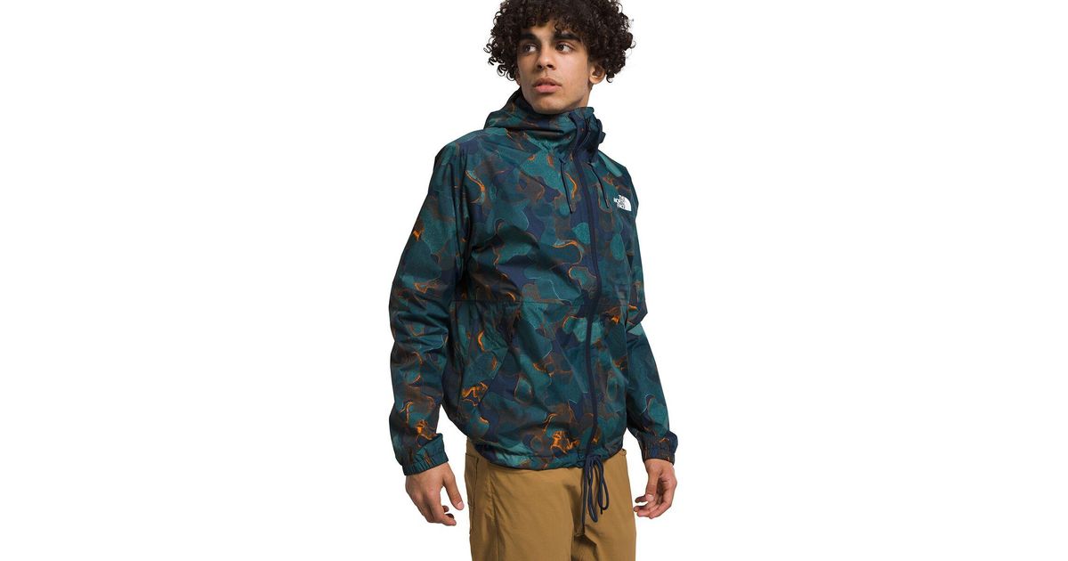 The North Face Antora Rain Hooded Jacket in Blue for Men | Lyst