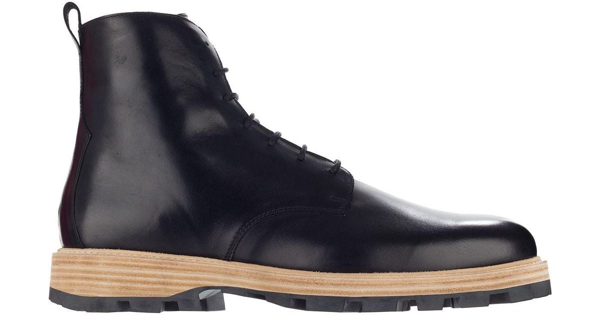Clarks Leather Lorwin Mali Boot in Black Leather (Black) for Men - Lyst