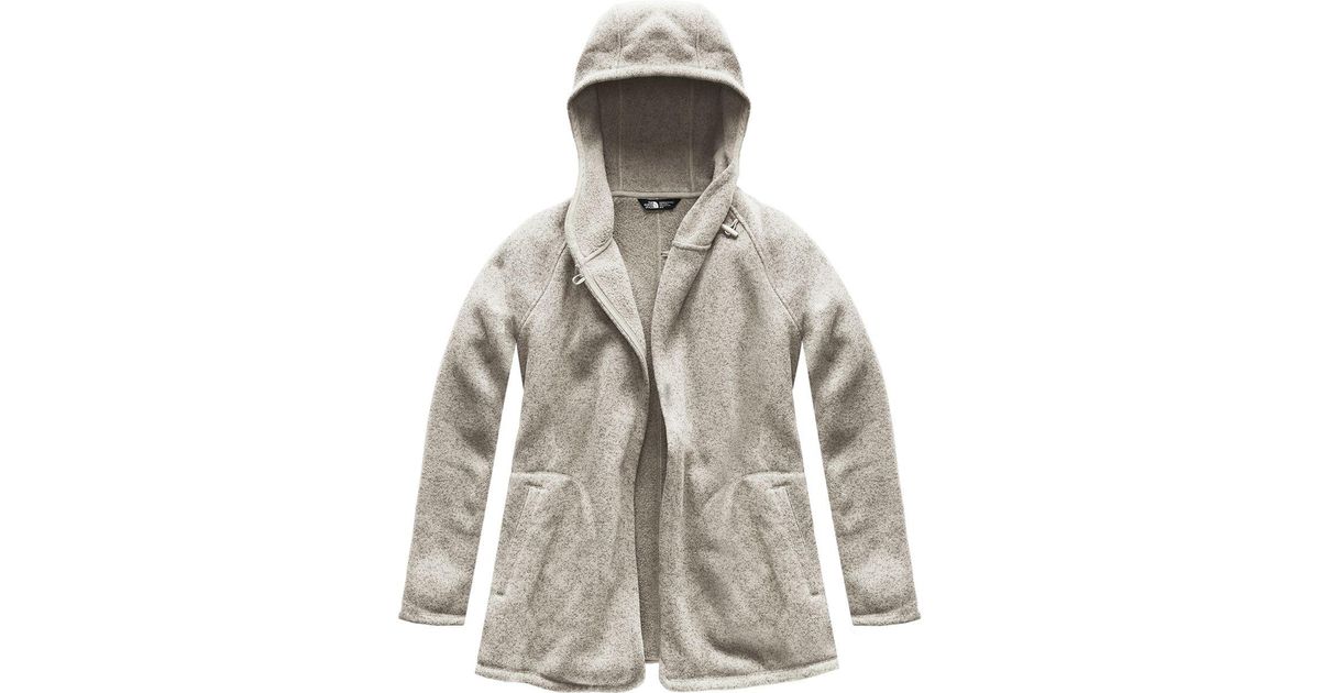 the north face crescent fleece hooded wrap