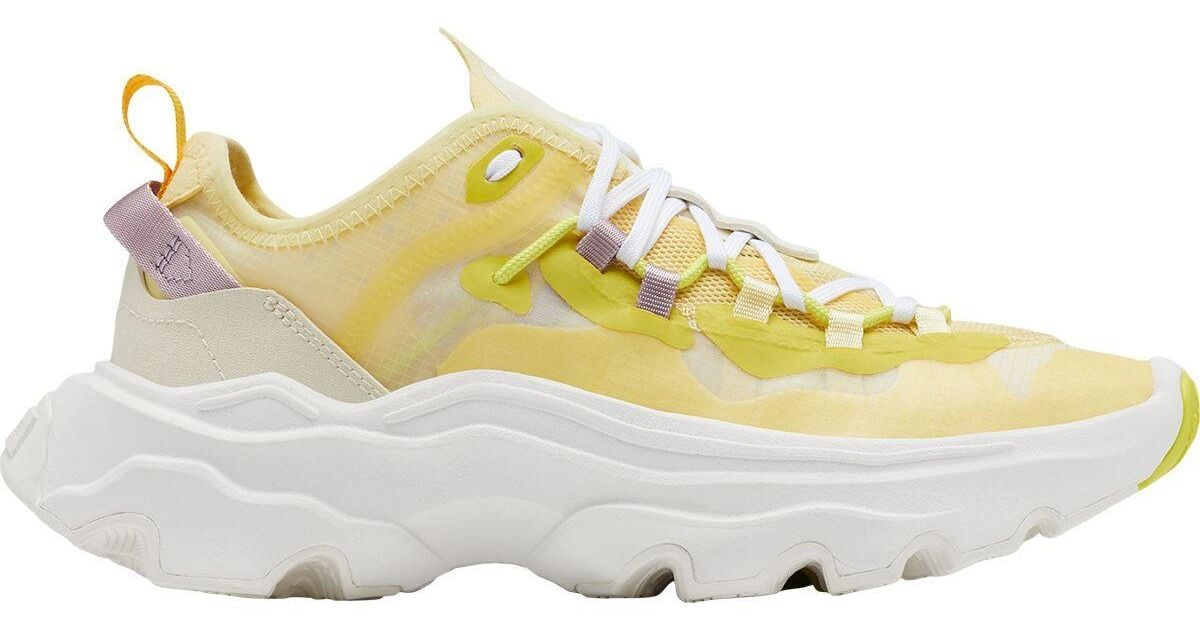Sorel Breakthru Tech Lace Sneaker in Yellow Lyst
