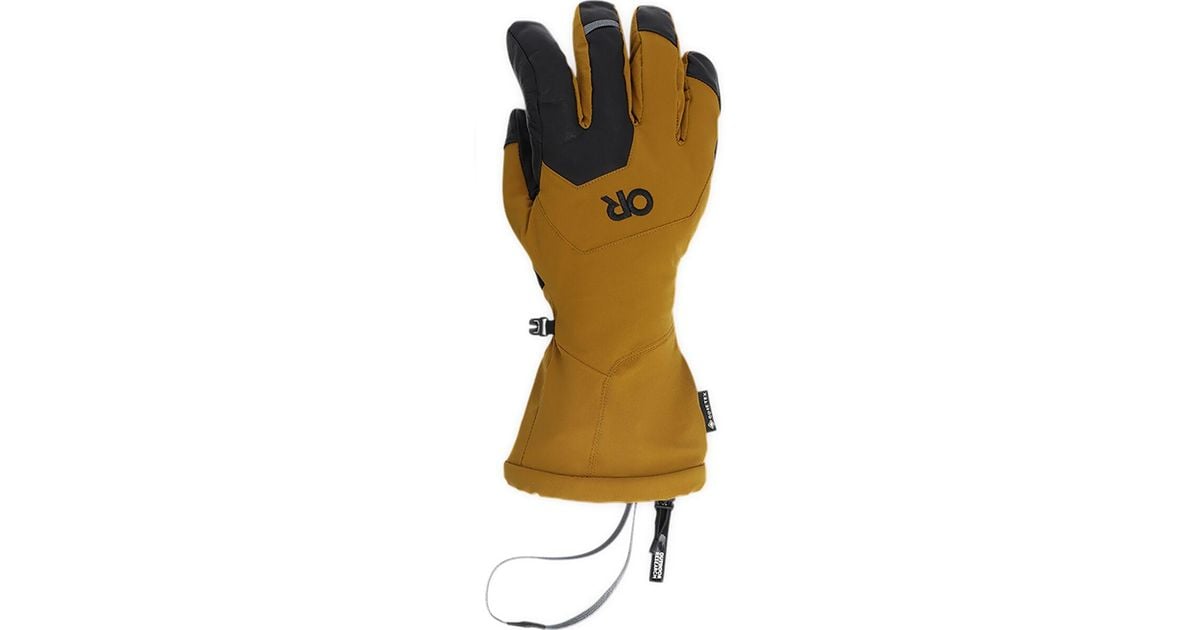 Outdoor Research Arete Ii Goretex Glove in Metallic for Men Lyst