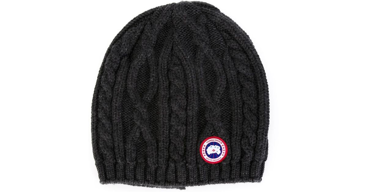 canada goose knit hat