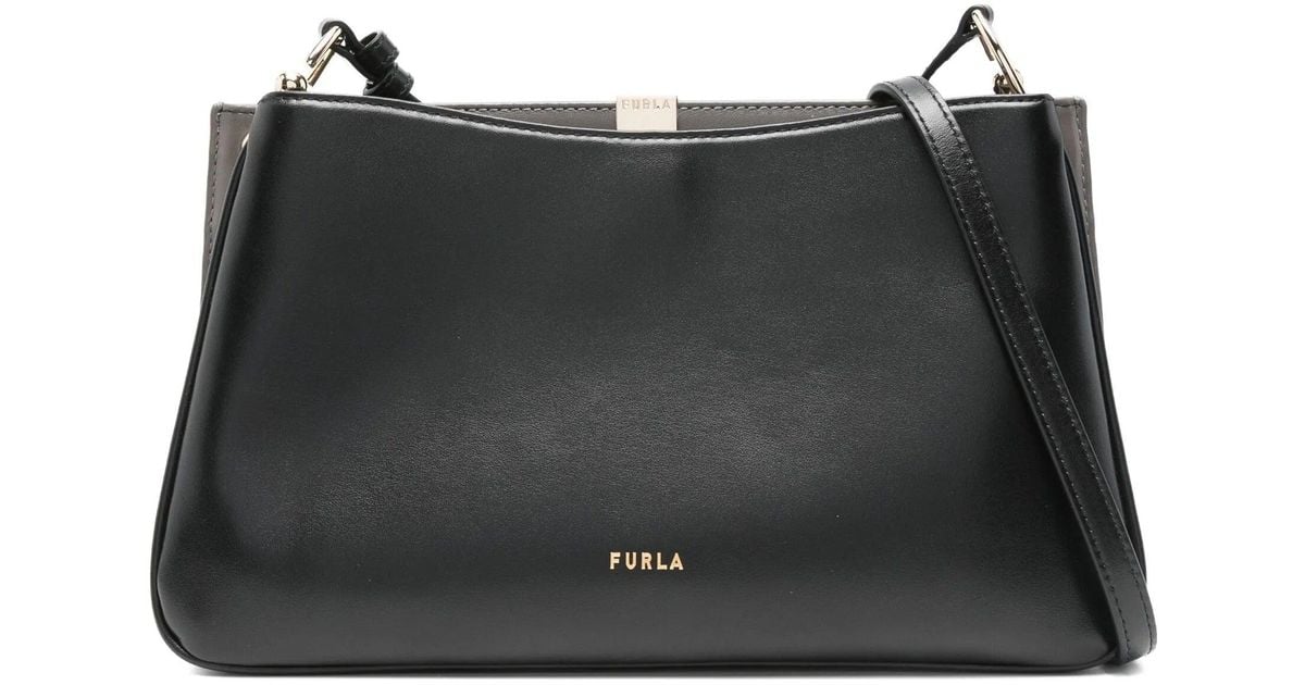 Furla Agata M Crossbody in Black | Lyst