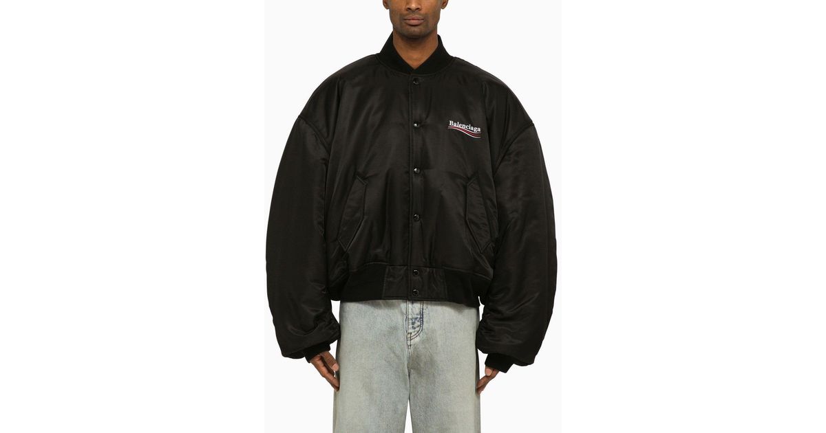 balenciaga varsity jacket