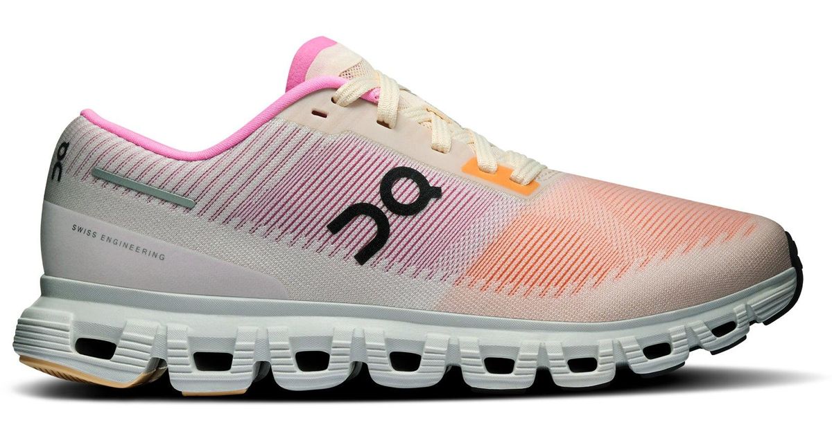On Cloud Shoes Raspberry On Shoes Sneakers Cloud 6 Push Tangerine/Raspberry in Pink | Lyst
