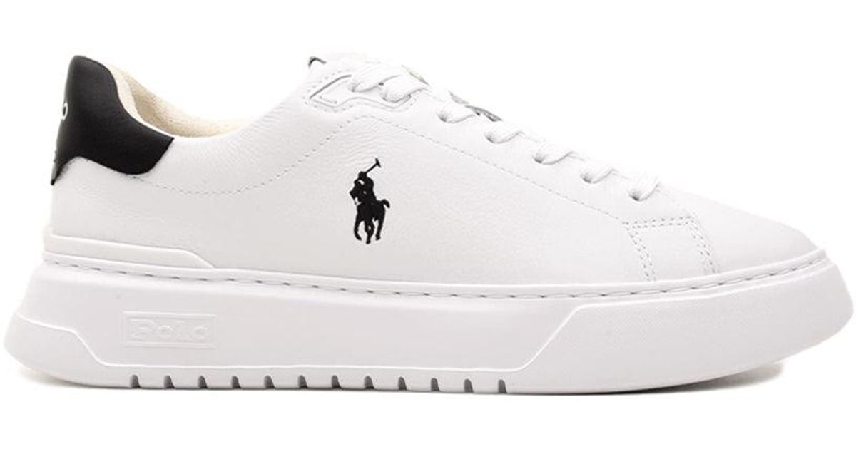 Ralph Lauren Sneakers in White for Men | Lyst UK