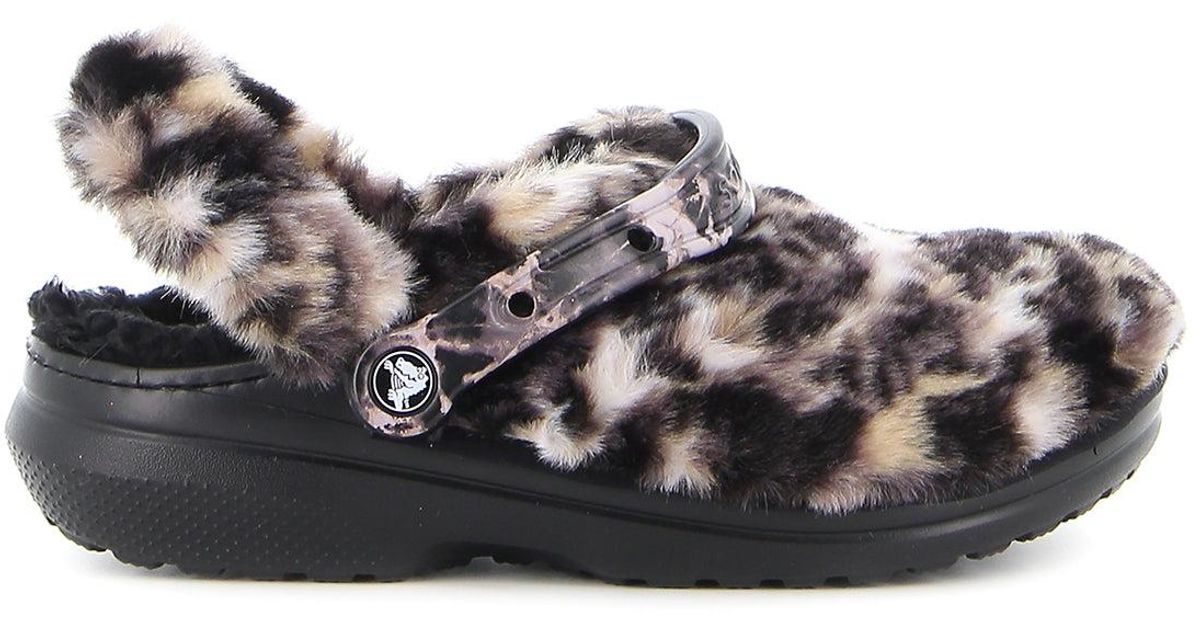 Crocs w fur hot sale