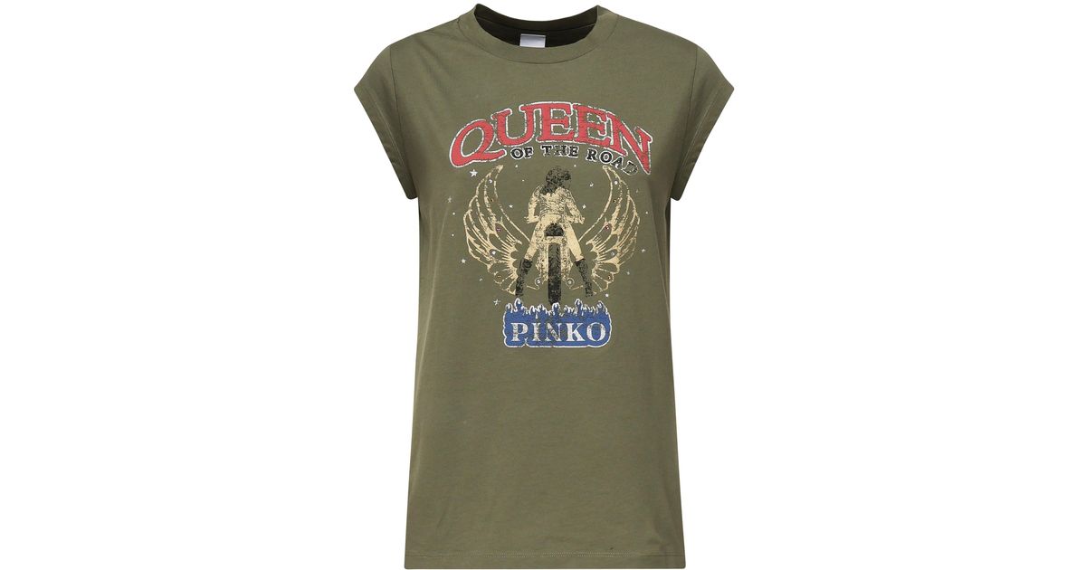 Tシャツ・カットソー PINKO Women Tops 105014A2GD T09 green Pinko T-Shirts And Polos in Green | Lyst Australia