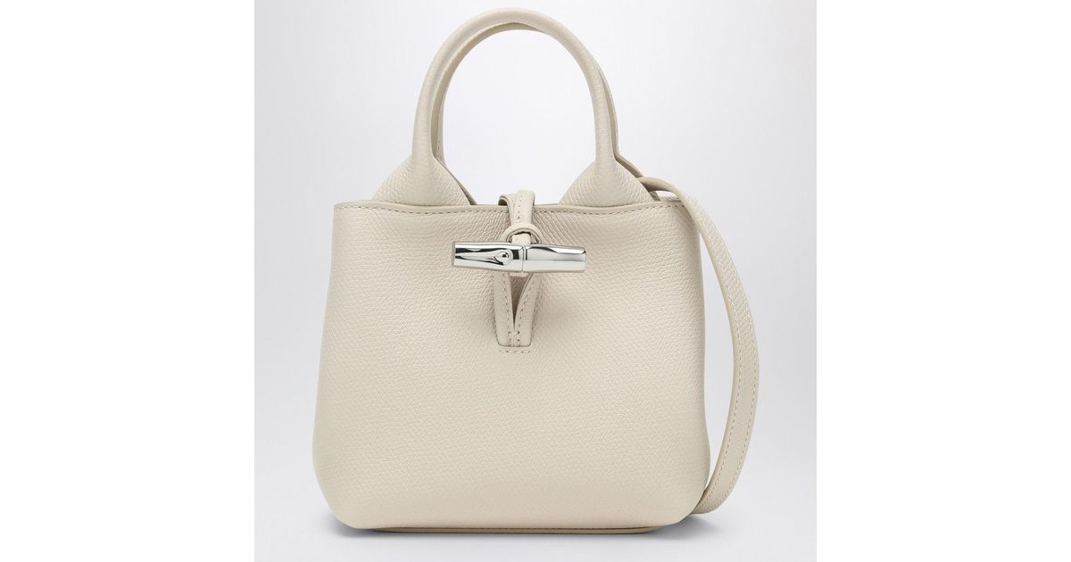 ハンドバッグ Longchamp Le Roseau Oregano-Coloured Bag S Le Roseau XS Handbag Oregano - Leather | Longchamp US