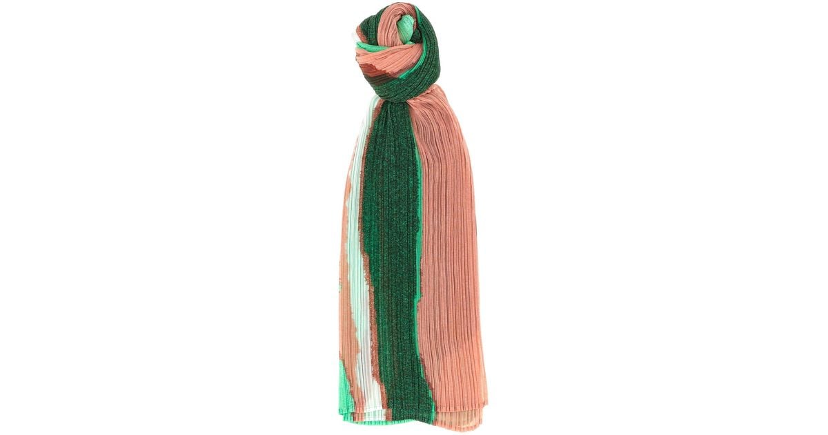 スカーフ 'Grainy Colors Madame-T' stole Green GRAINY COLORS MADAME-T Stole Mint Green – ISSEY MIYAKE EU
