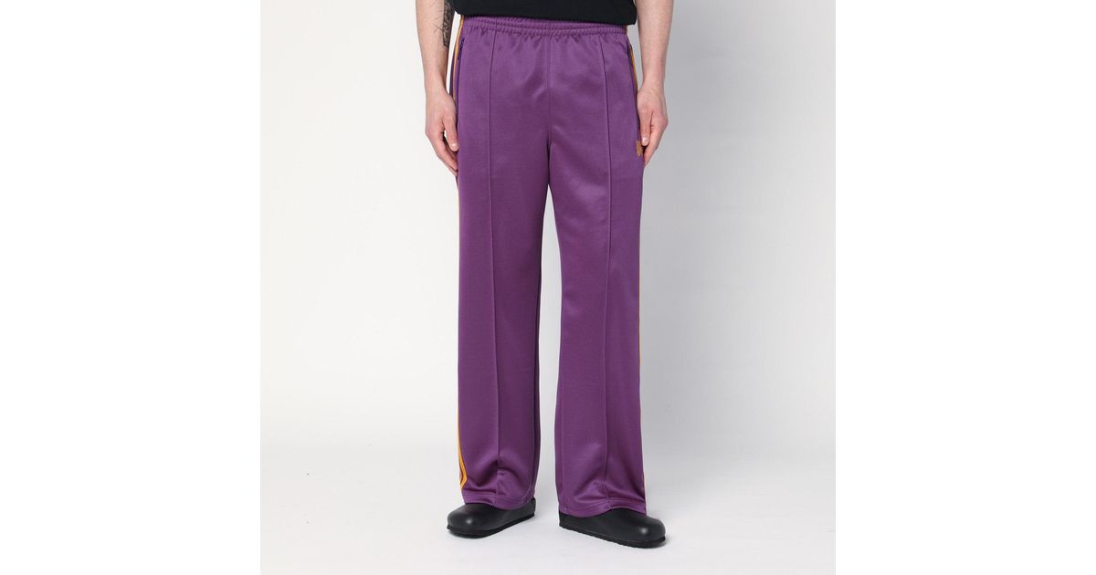 Needles Ochre Jogging Pants in Purple for Men | Lyst