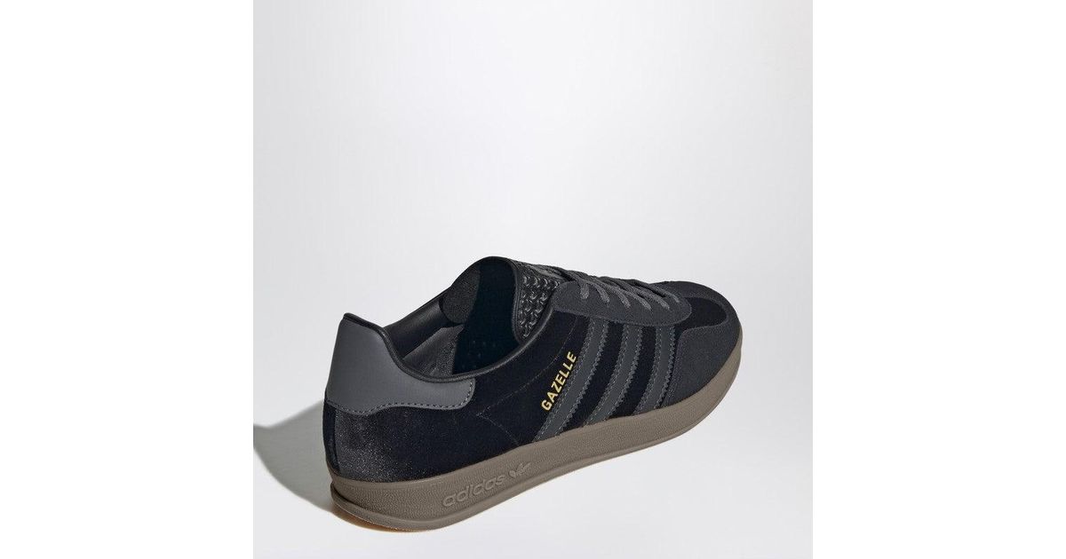 adidas gazelle silver green womens adidas Gazelle Indoor Black Velvet (W)