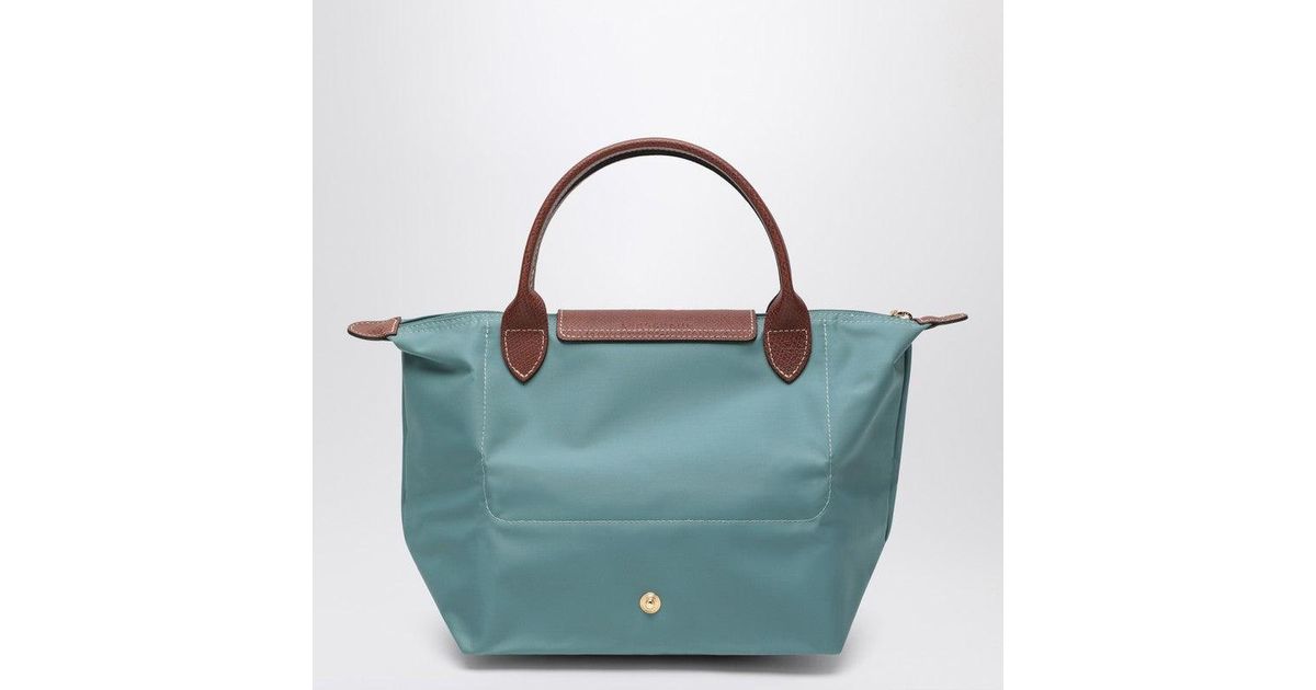 Longchamp Eucalyptus Le Pliage Original S Bag in Blue | Lyst