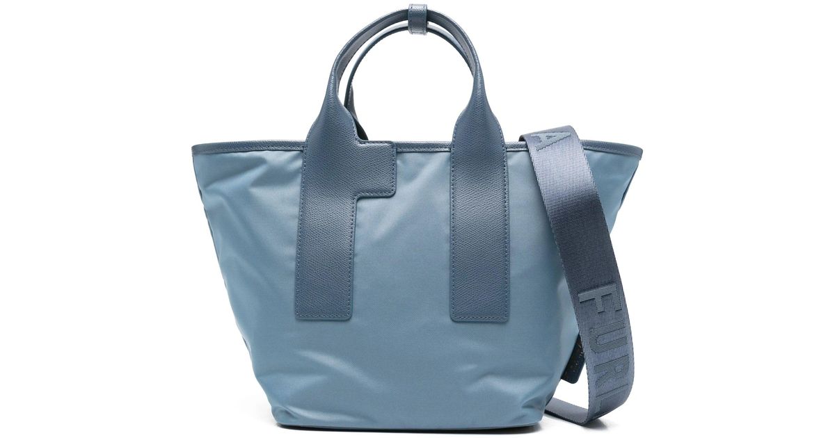 Furla Piuma M Tote Bags in Blue | Lyst