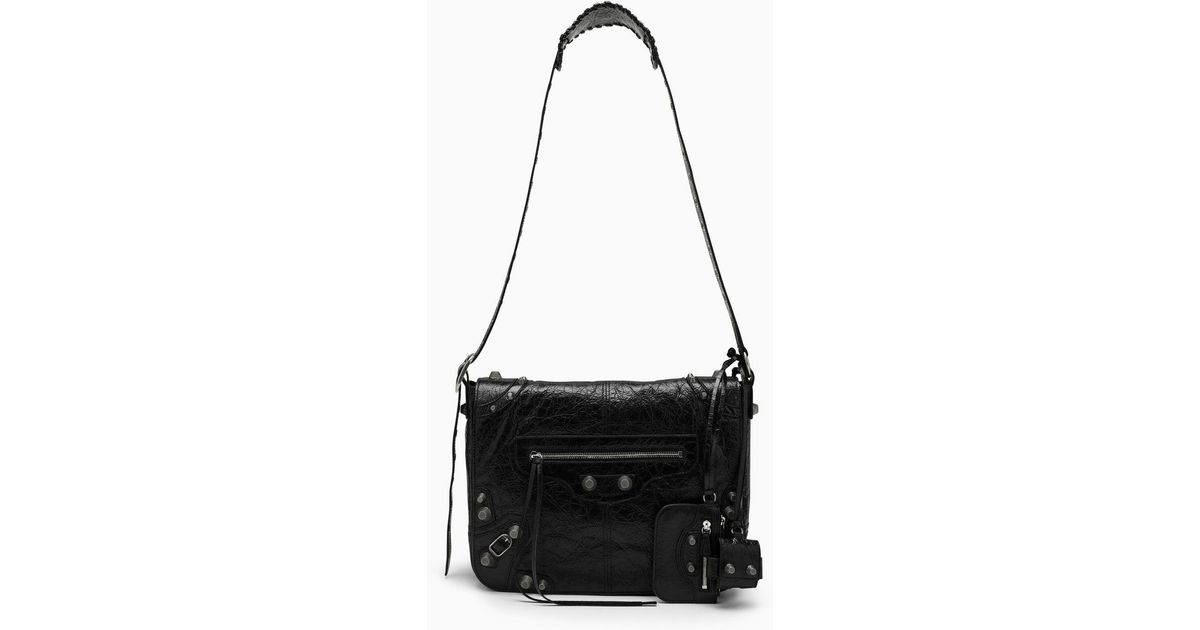Balenciaga Le Cagole Medium Messenger Bag Black for Men | Lyst UK