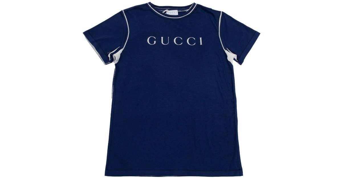 Gucci This Is The First Time I'Ve Ever Seen It in Blue | Lyst UK