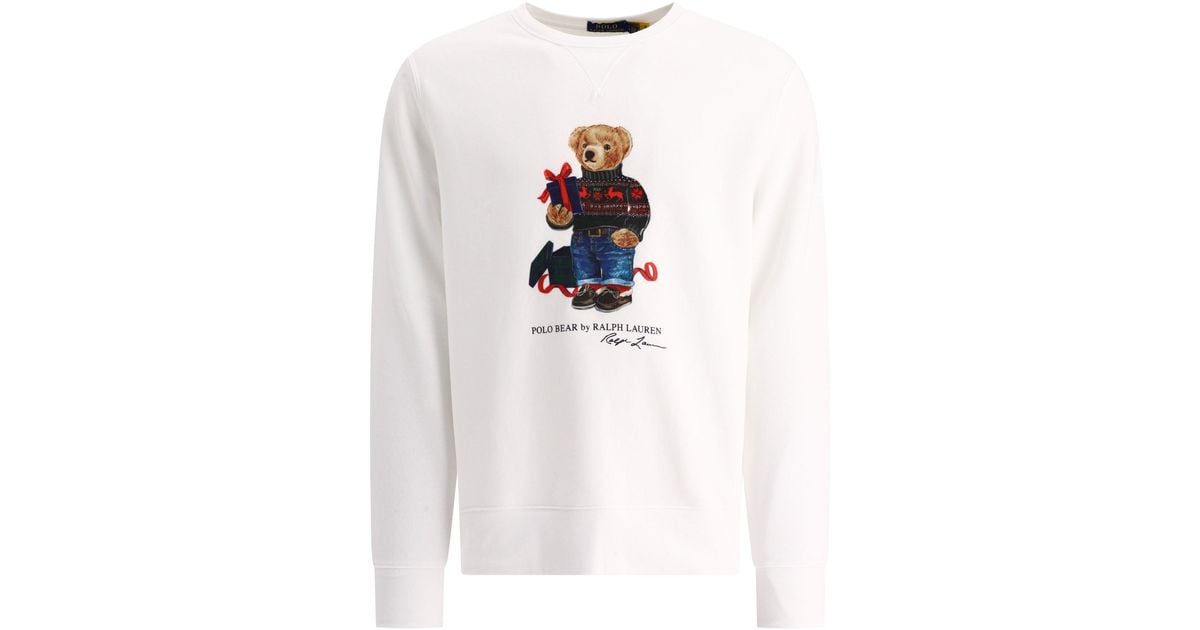 Sudadera de oso de polo de Polo Ralph Lauren de hombre de color
