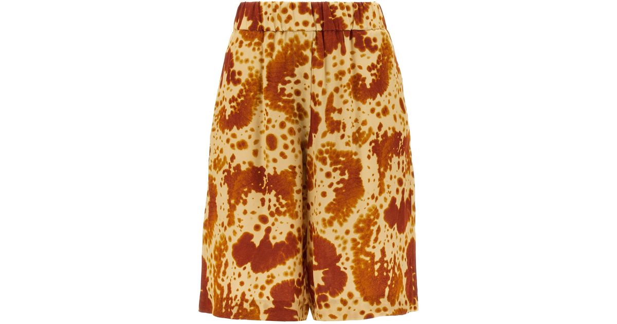 ショートパンツ Dries Van Noten Dries Van Noten Pomy Bis Bermuda Shorts Black pomy bis shorts Dries van noten - women - DRIES VAN