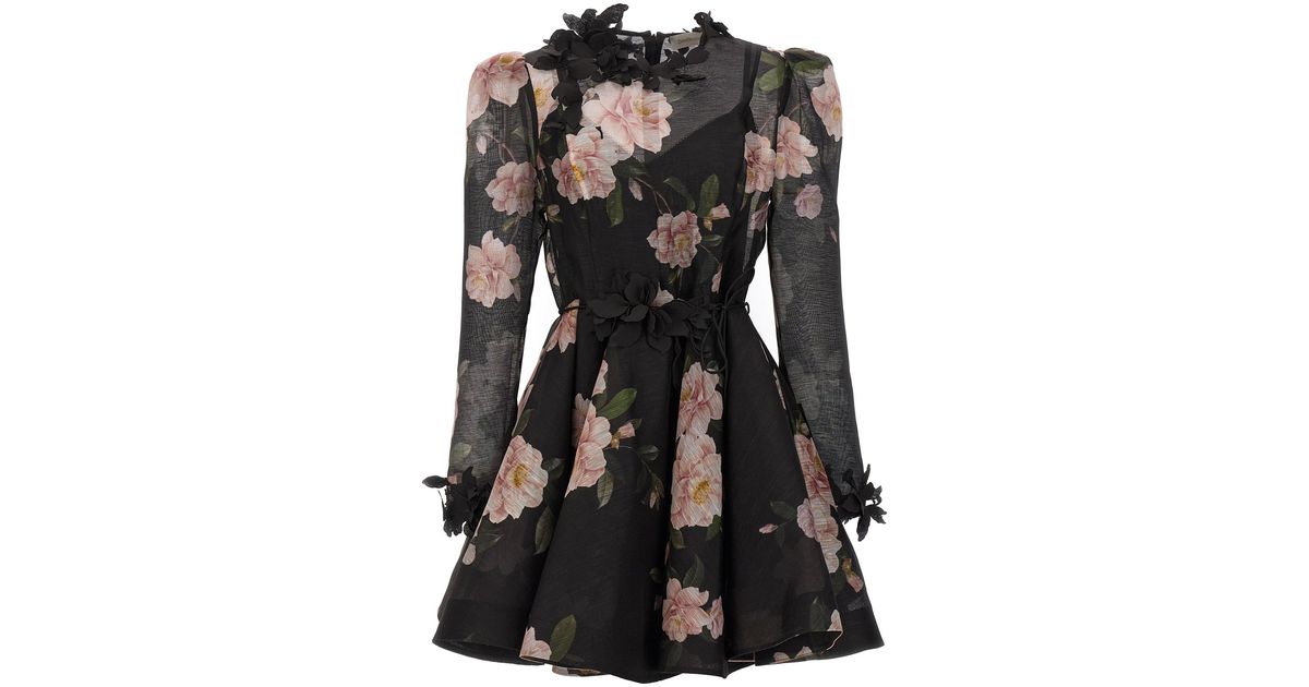 Natura Liftoff Flower Midi Dress
