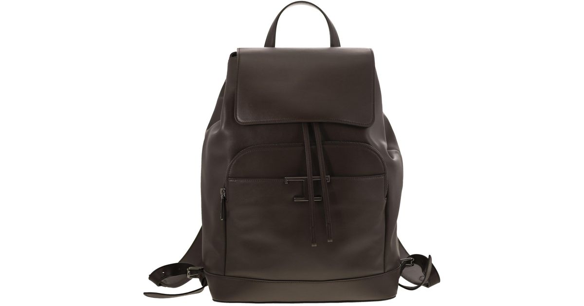 Leather Backpack Zaino Tod's Uomo Backpack Zaino Tod's