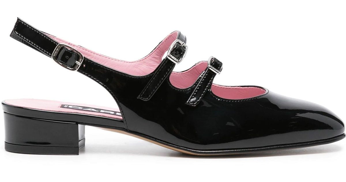 Carel Paris Women's Mary Jane Slingback Queen Silver