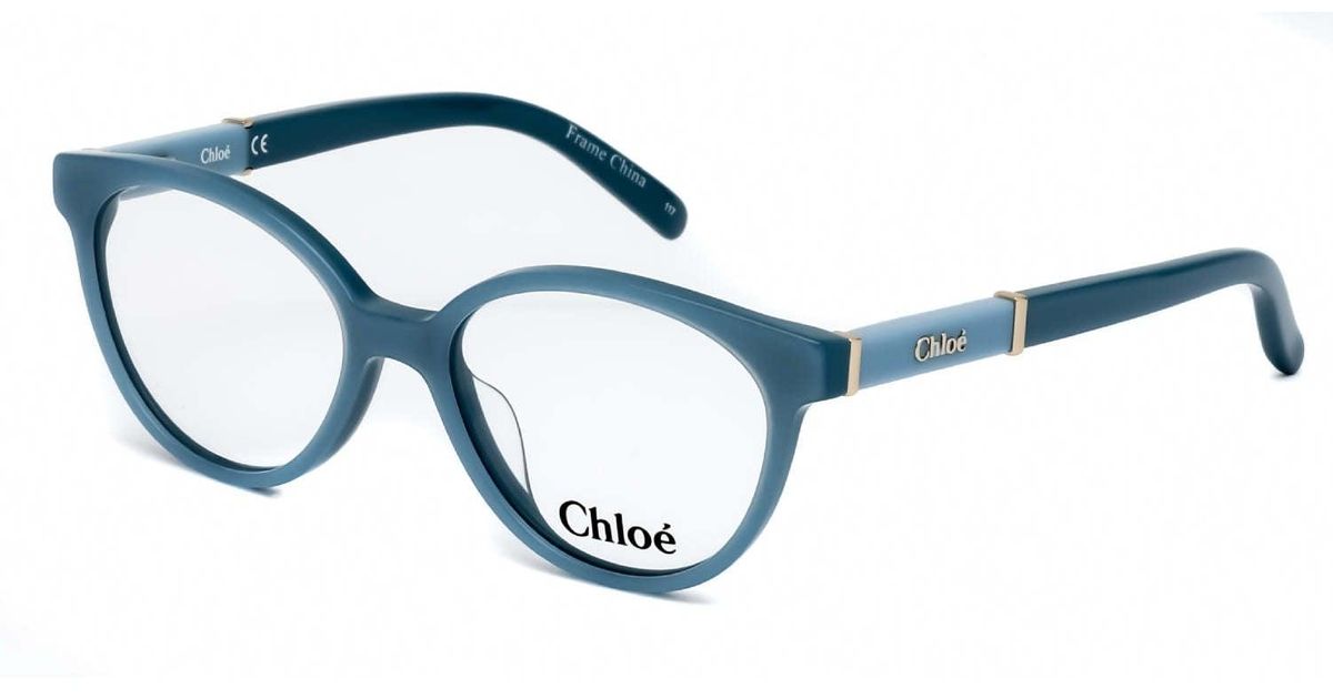 Chloé Chloe Ce3611 Eyeglasses Blue / Clear Lens Lyst UK