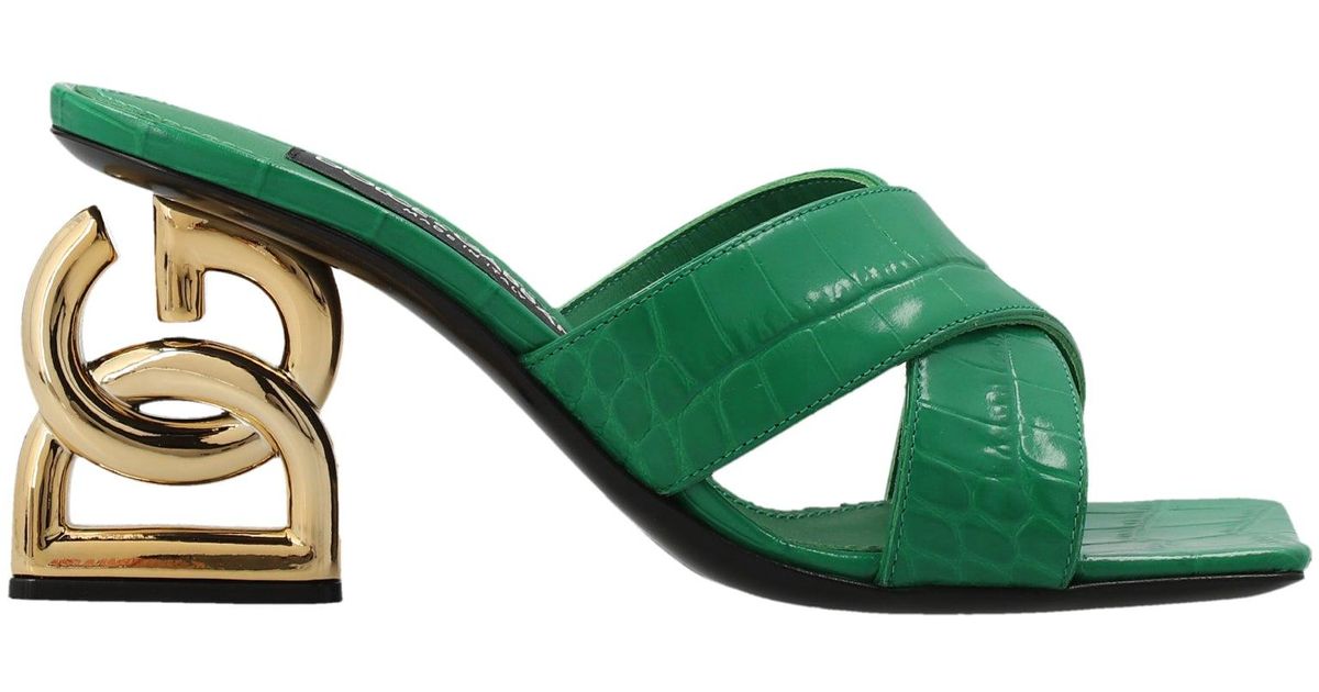 dolce and gabbana shoes green