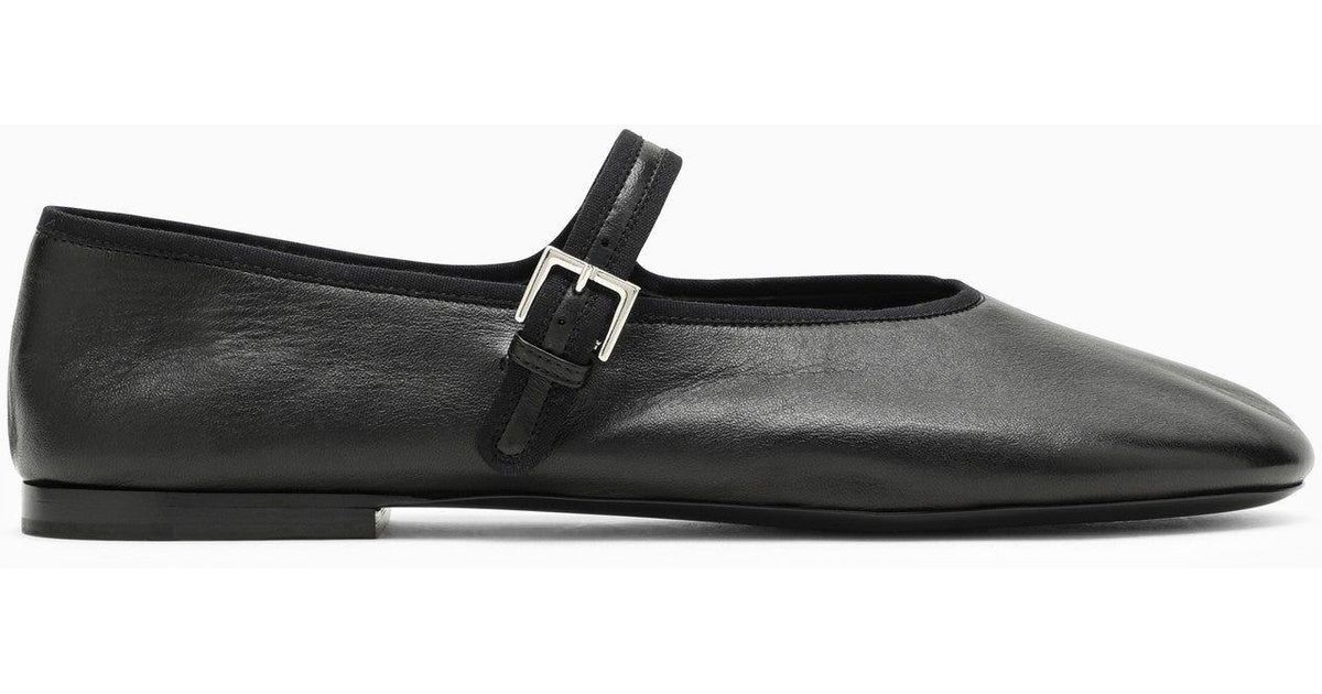 The Row Ava Ballerina in Black | Lyst