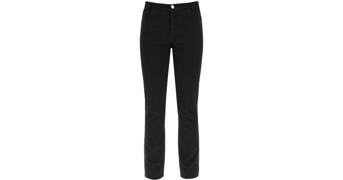 Raf Simons Slim Jeans in Black | Lyst