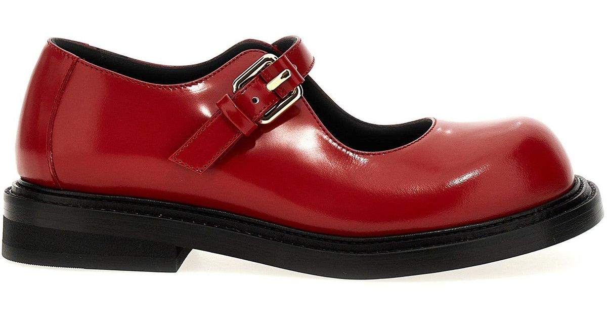 Moschino Mary Jane 'Olivia' in Red for Men | Lyst
