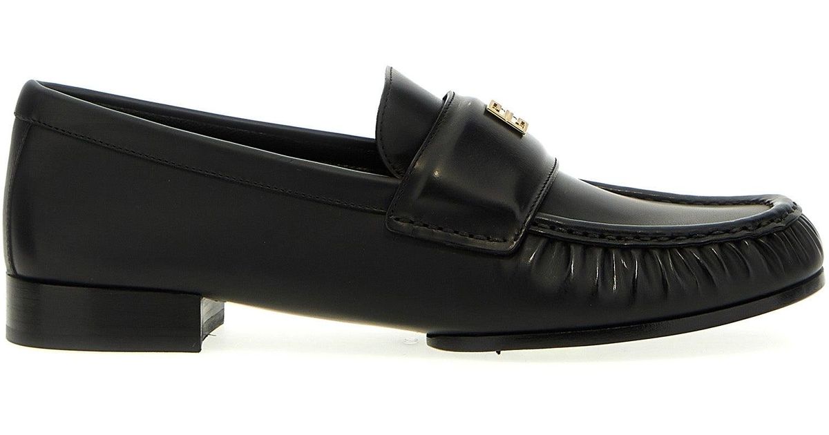 Givenchy 4G Loafers in Black Lyst Canada