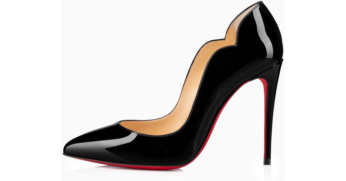 Louboutin pumps zwart sale