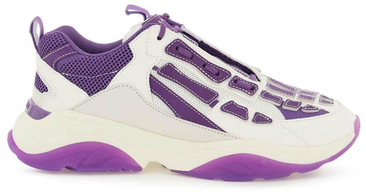 Amiri Bone Runner Sneakers in Purple for Men | Lyst