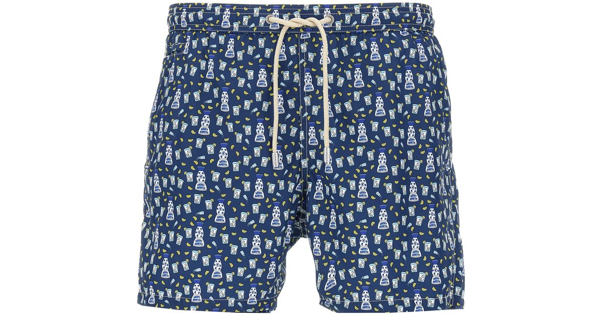 Mc2 Saint Barth 'Tequila Classic' Swimsuit in Blue for Men Lyst